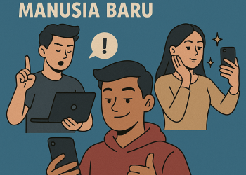 Ilustrasi Manusia Baru. (Sumber: ChatGPT)
