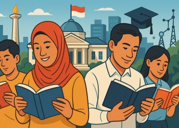 Ilustrasi. Membaca untuk kemajuan daerah dan negara.
(Sumber: ChatGPT)