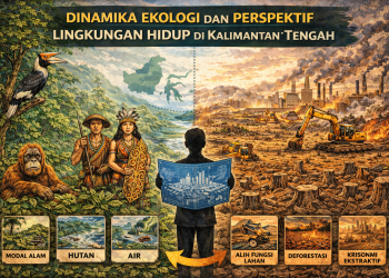 Ilustrasi Kondisi Lingkungan Hidup Kalimantan Tengah